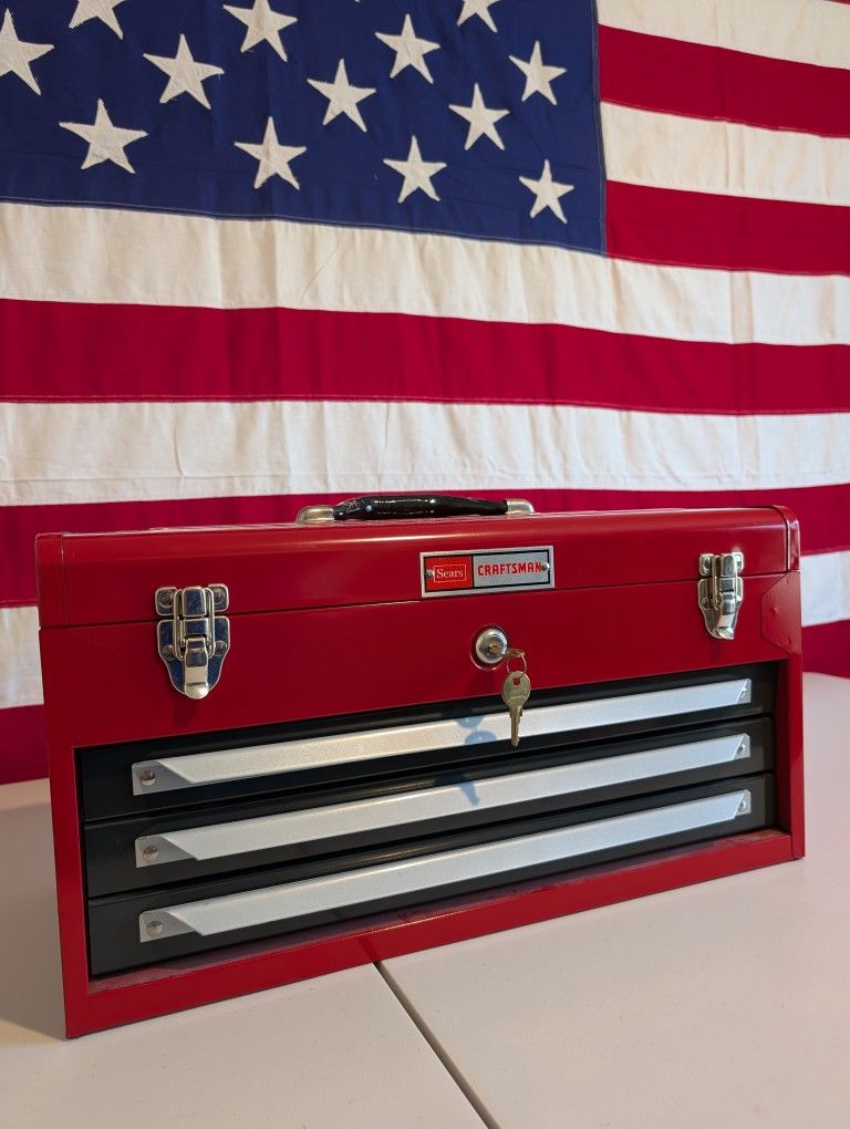 Antique Sears/ Craftsman Tool Box