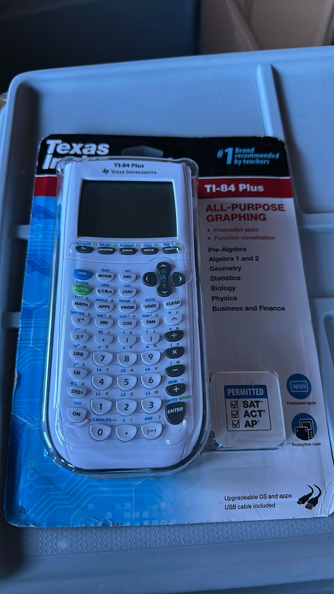 Texas instruments TI – 84+ all purpose, graphing calculator