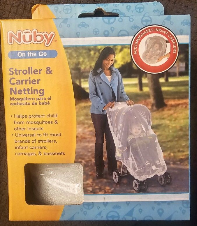 Nuby Stroller & Carrier Mosquito Netting 