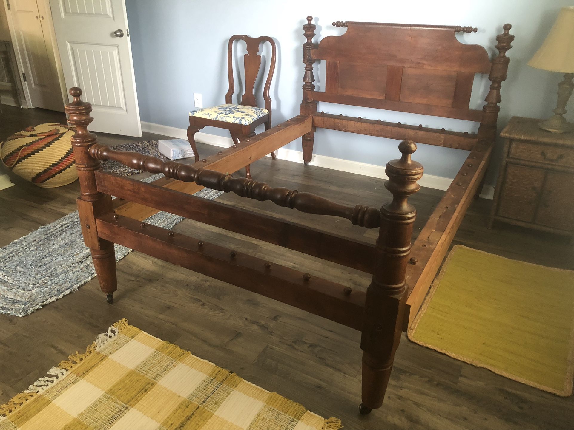 Antique “Rope” Bed Full Size
