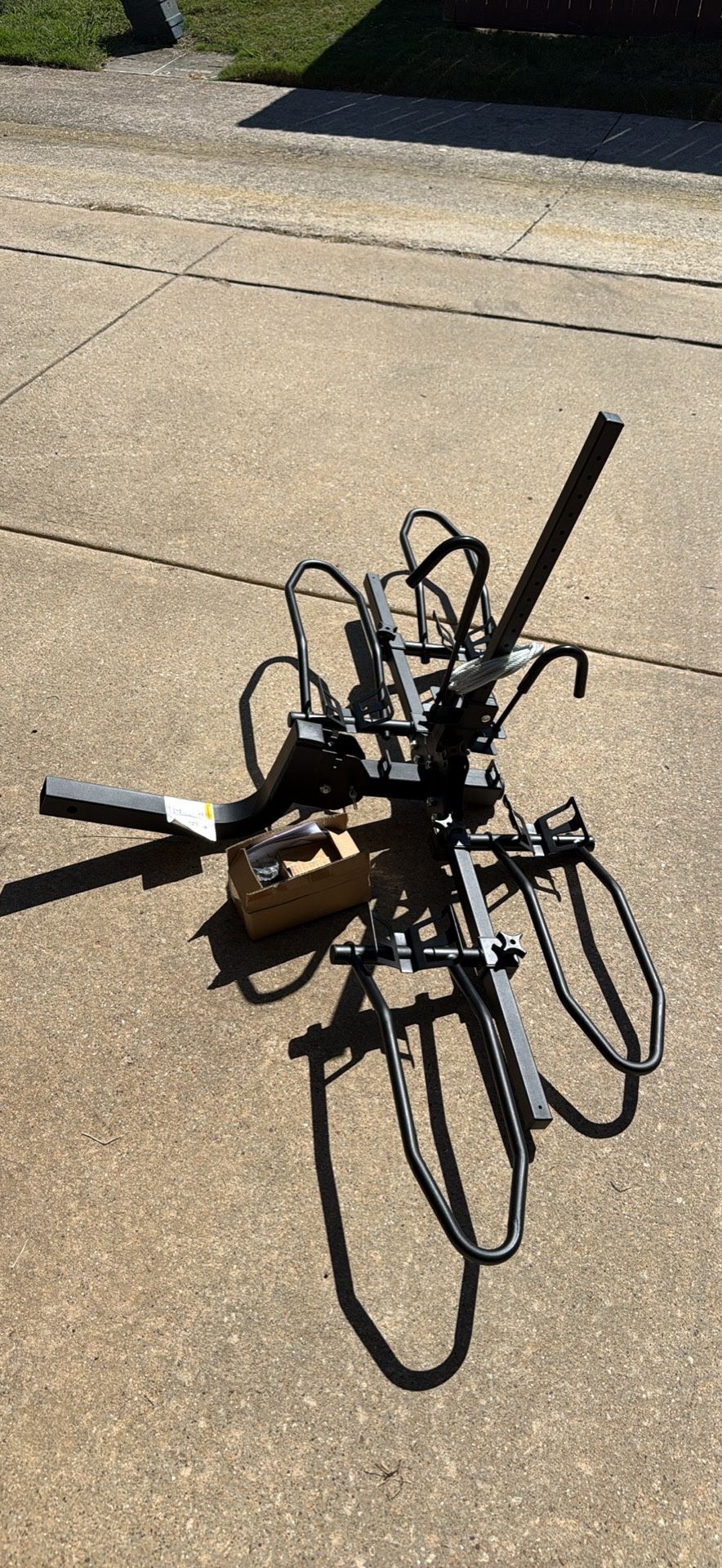 Bike Hitch Rack With A Lock. New