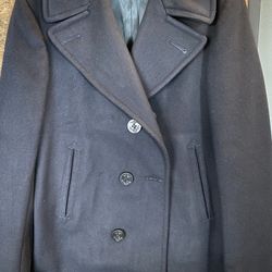 Authentic Navy  issued pea coat 1965 