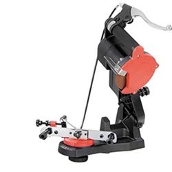 Electric chain saw sharpener