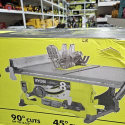 RYOBI CORDED 8-1/4 TABLE SAW NEW