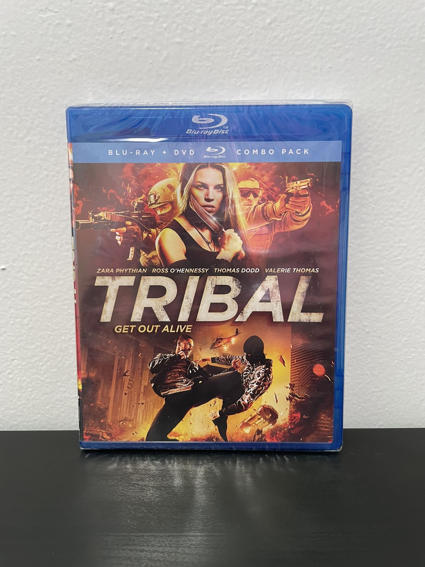 Tribal Blu-Ray + DVD Combo NEW SEALED Military Action Tribe Movie 2020 Unrated