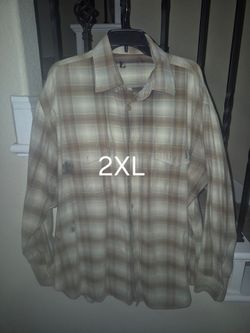 WOLVERINE FRC PLAID BUTTON UP SHIRT