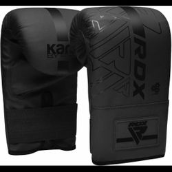 RDX Boxing Gloves Men Women, Pro Training Sparring, Maya Hide Leather Muay Thai MMA Kickboxing, Adult Heavy Punching Bag Gloves Mitts Focus Pad Workou