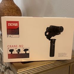 Crane M2S Camera Gimbal Stabilizer Handheld 3-Axis Video Stabilizer for Lightweight Mirrorless Camera