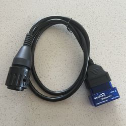 OBD2 Bluetooth Reader + Motorcycle Adapter