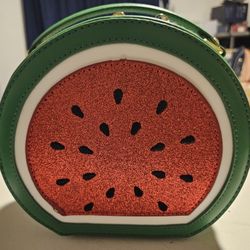 Novelty Watermelon Convertible Handbag With Crossbody Strap