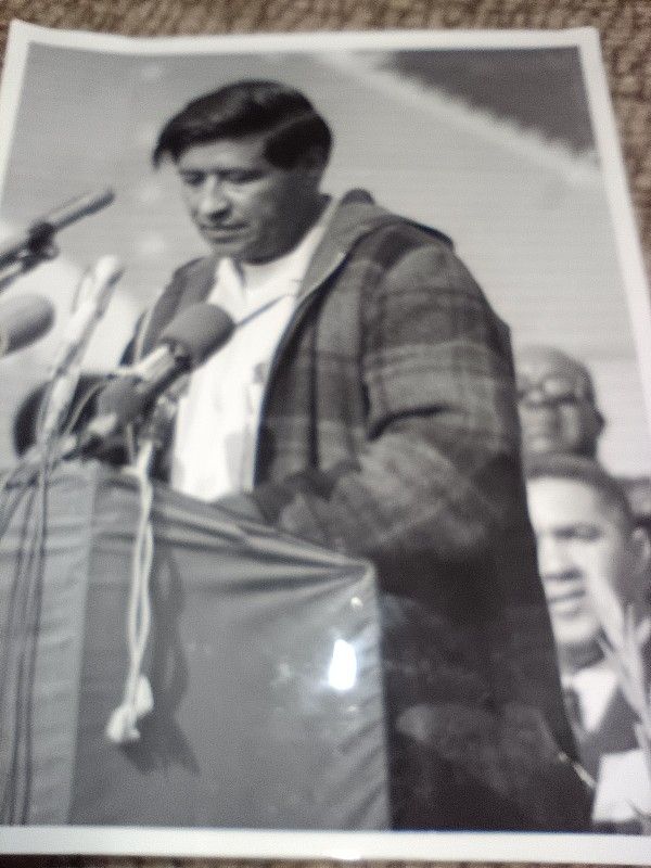 Cesar Chavez Vintage Photo