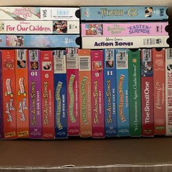 Disney And Other VHS Tapes