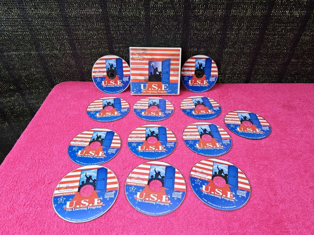 U.S.E The Learning Program 12 CD Collection English Language Learning Program