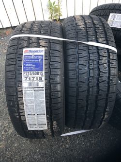 BFGoodrich Brand New Tires