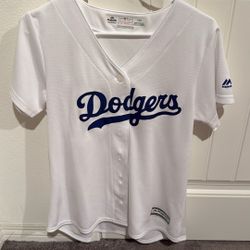Dodgers Majestic Women’s Large Jersey