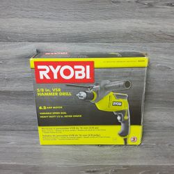 Ryobi D620h 5/8 Inch Variable Speed Reversible Hammer Drill 