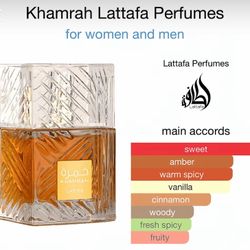 Lattafa Khamrah Unisex 100 Ml 3.4 Fl Oz