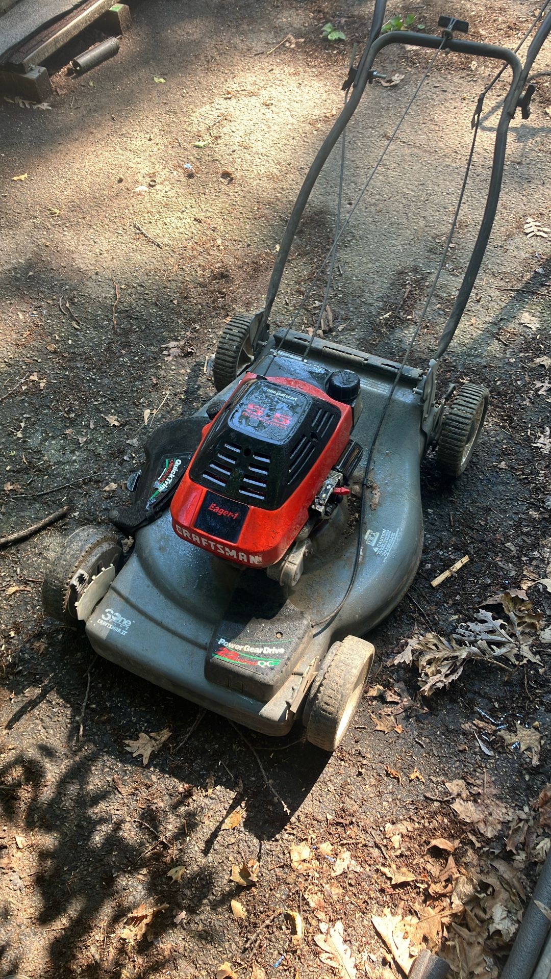 EAGER Craftsman Lawn Motor HP