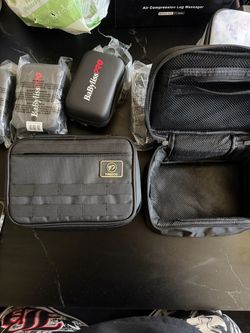 Firedog Black Tactical Storage Bag Smell Proof