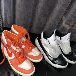 Jordan 1 Retro AJKO size 11, and Jordan Max Aura 2 size 10.5