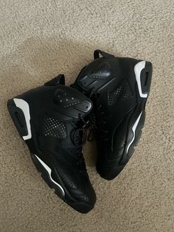 Jordan black cat 6 size 11 100$