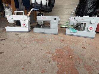 3 sewing machines for parts