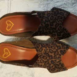 Madeline Adonis leopard sandals