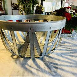 Large Metal Basket