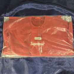 Supreme Washed Box Logo Crewneck XL