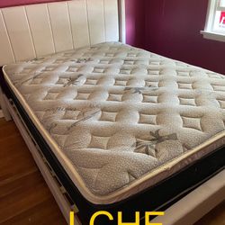 Queen Size Bed Frame And Mattress 