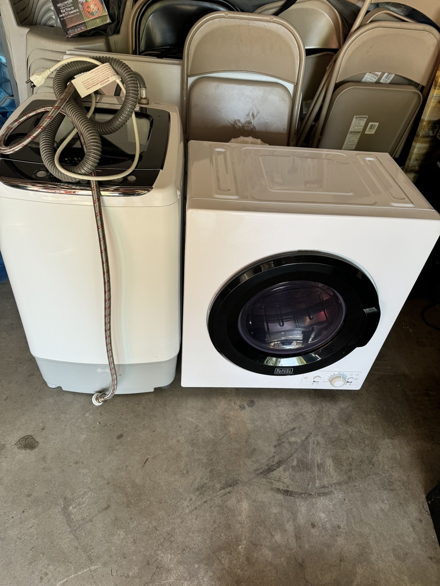 Mini Washer And  Mi Dryer