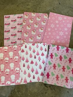 Christmas Wrapping Paper Bundle of 12pcs