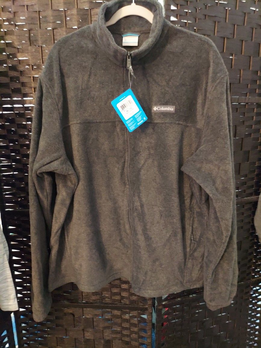 Columbia Steen's Mountain Fleece Jacket Cozy Coat Zip Up Men's XL