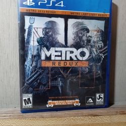 Ps4 METRO 