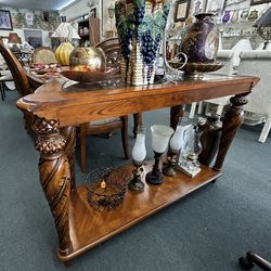 Havertys Island Estate Furniture  West Indies Style  Dining Room Side Table