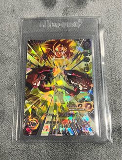 Super Dragon Ball Heroes - Super Saiyan 4 Goku, Vegeta, & Gogeta MM2-SEC Secret Rare Cards