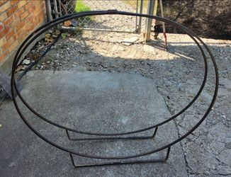 Firewood loop rack