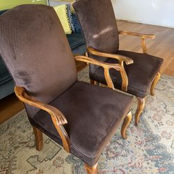 2 Chairs Ethan Allen