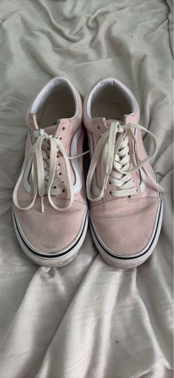 Vans Old Skool Pink Suede Sneakers