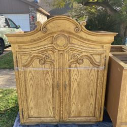 Antiques Style 2 Piece Wardrobe