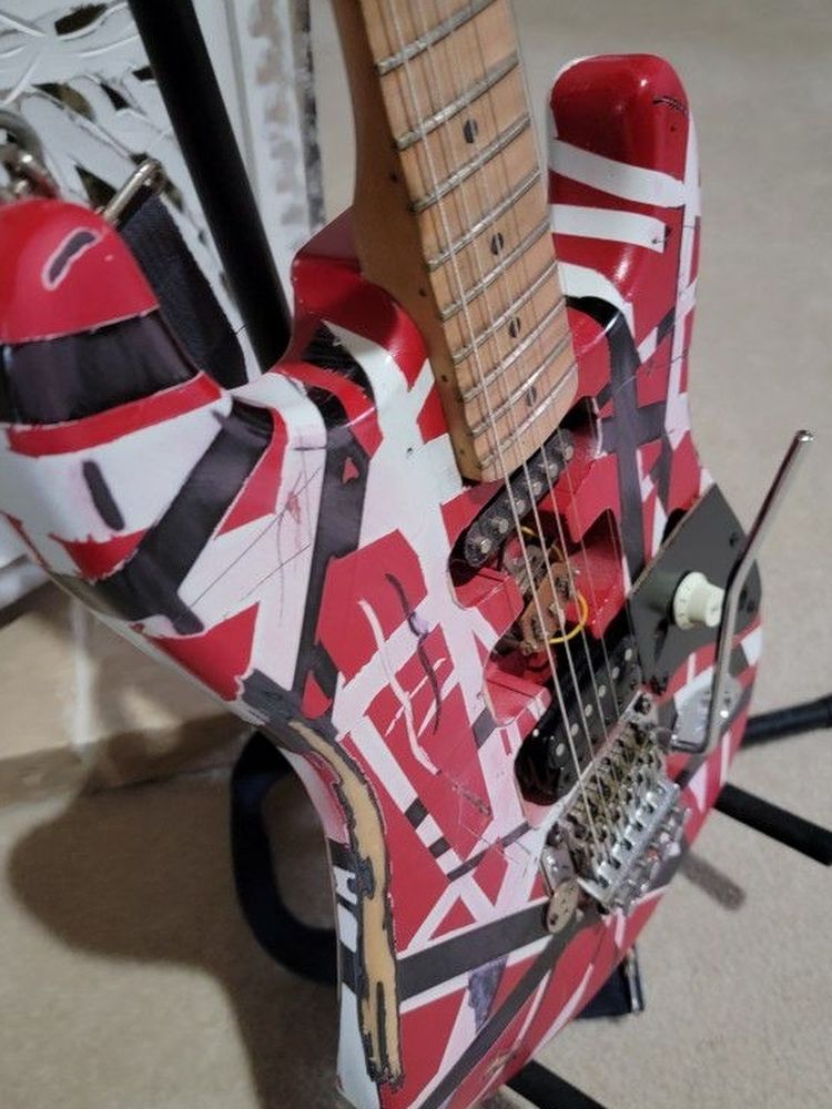 EVH Frankenstrat Custom Guitar