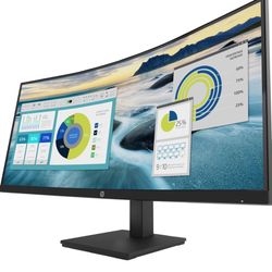 Hp Curved LED LCD monitor Screen