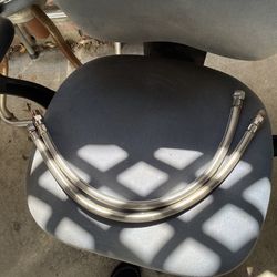 3/8” flexible stainless steel air or oil  lines