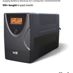 Ups Battery Backup and Surge Protector,Computer Uninterruptible Power Supply Units,Battery Backup In