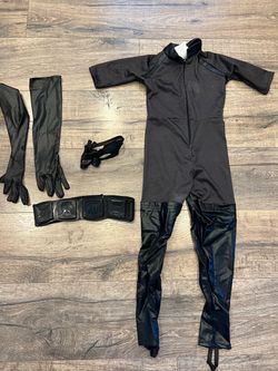 Toddler girl Halloween cat woman costume size 3-4t