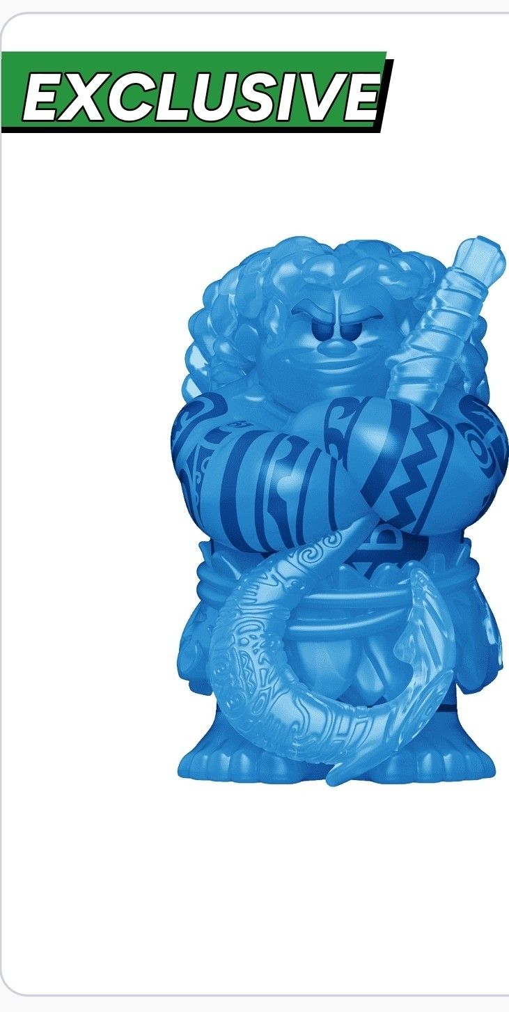 Disney Maui CHASE EXCLUSIVE TRANSLUCENT 3 Liter Vinyl Funko Pop Soda