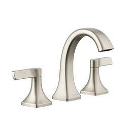 Kohler Riverly Widespread Bathroom Sink Faucet, Brushed Nickel