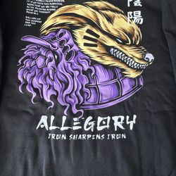 Allegory "Iron Sharpens Iron" Anime Hoodie - Naruto/Kurama/Susanoo