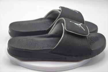 Jordan Nike Kids Hydro 6 BP Sandal Black Wolf 2Y