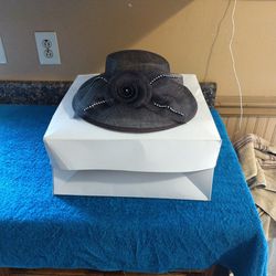 Beautiful Black Antique Hat